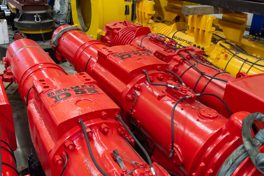 Image of Delmag D55-D60 diesel pile hammers